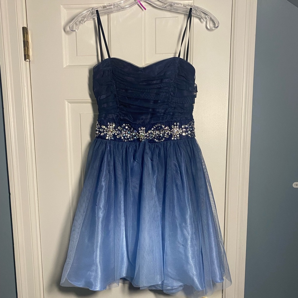 Blue Prom Dress